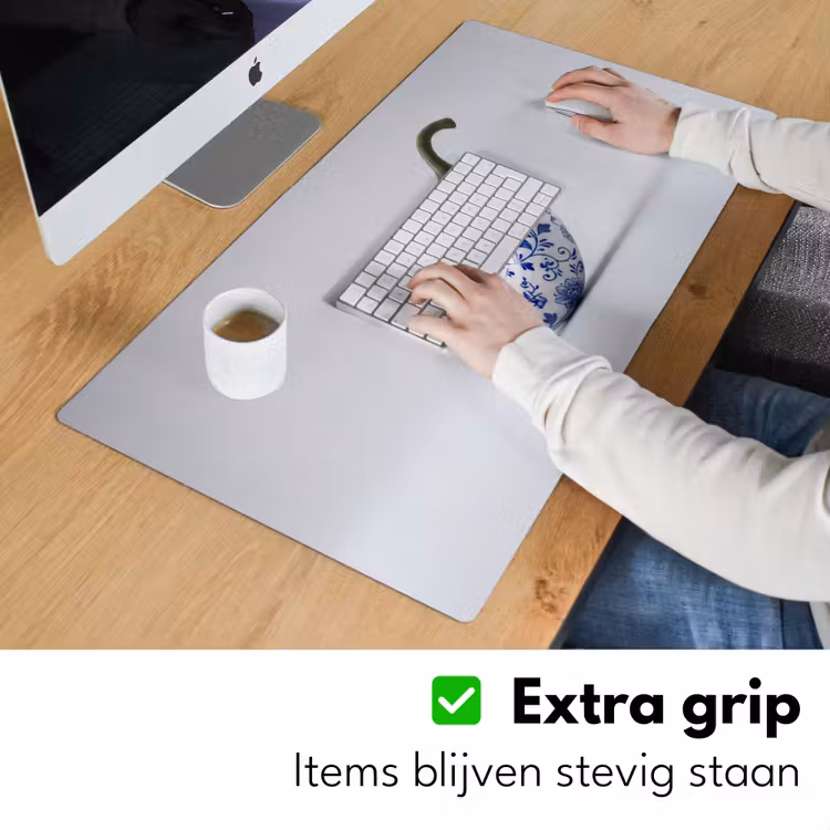 Chilipeper - Keramiek - Blauw Muismat XXL klein -sfeer3