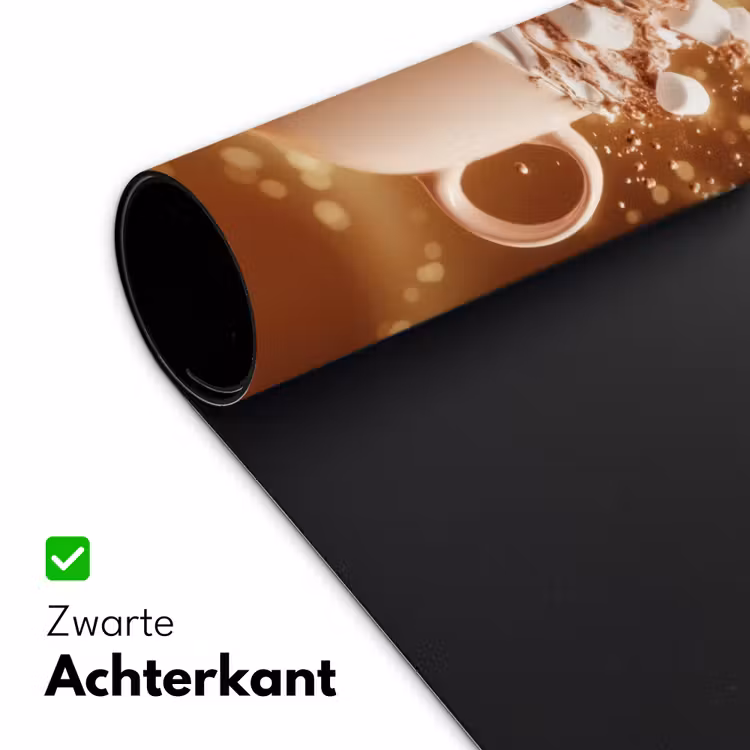 Chocomelk - Drinken - Warm - Bruin Muismat XXL klein -sfeer2