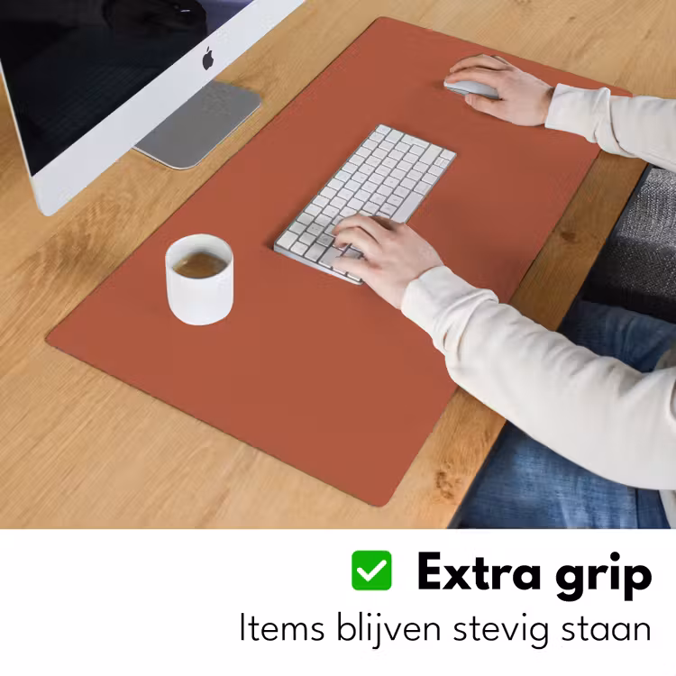 Copperhead - Oranje - Bruin Muismat XXL klein 681 -sfeer3