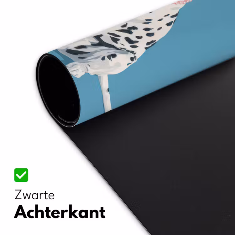 Dalmatiër - Zonnebril - Blauw Muismat XXL klein -sfeer2