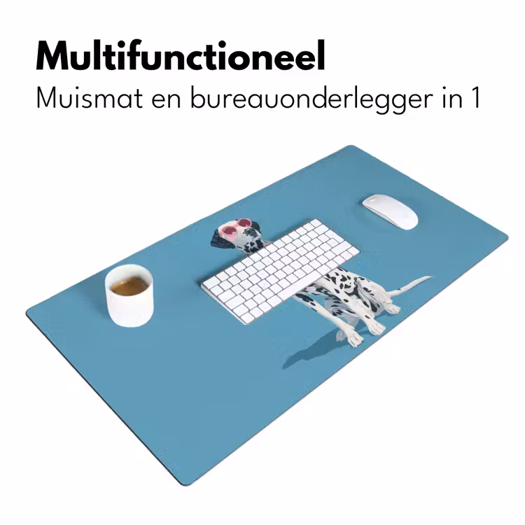 Dalmatiër - Zonnebril - Blauw Muismat XXL klein -sfeer4