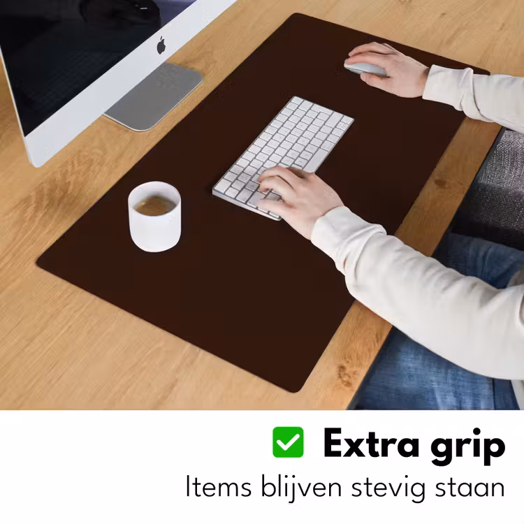 Dark - Chocolate - Bruin Muismat XXL klein 681 -sfeer3