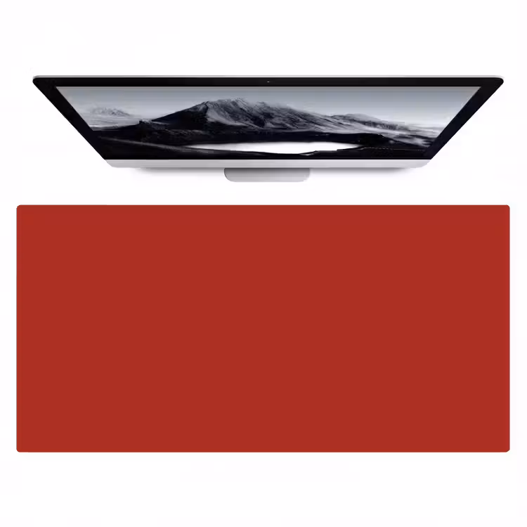 Deep - Crimson - Rood Muismat XXL klein 681 -zzz3d