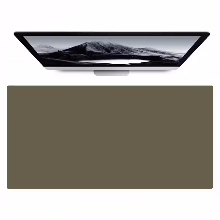 Deep - Khaki - Groen Muismat XXL klein 681 -zzz3d