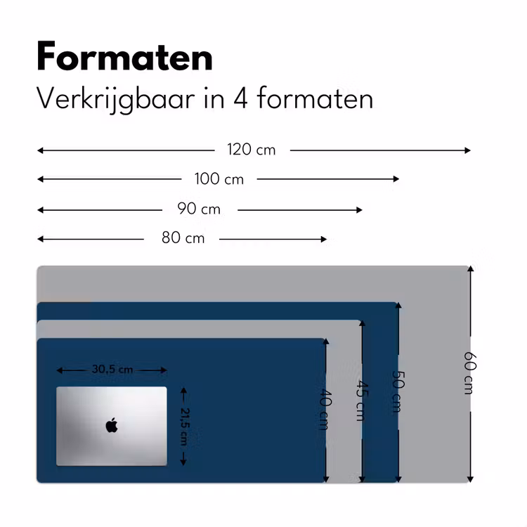 Deep - Ocean - Blauw Muismat XXL klein 681 -sfeer5