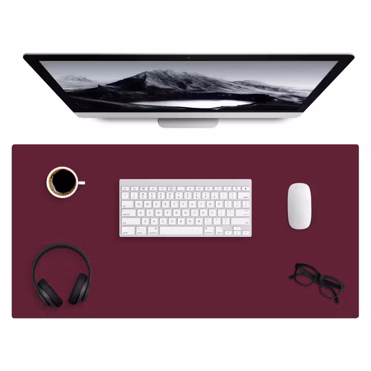 Deep - Plum - Paars Muismat XXL klein 681 -3d