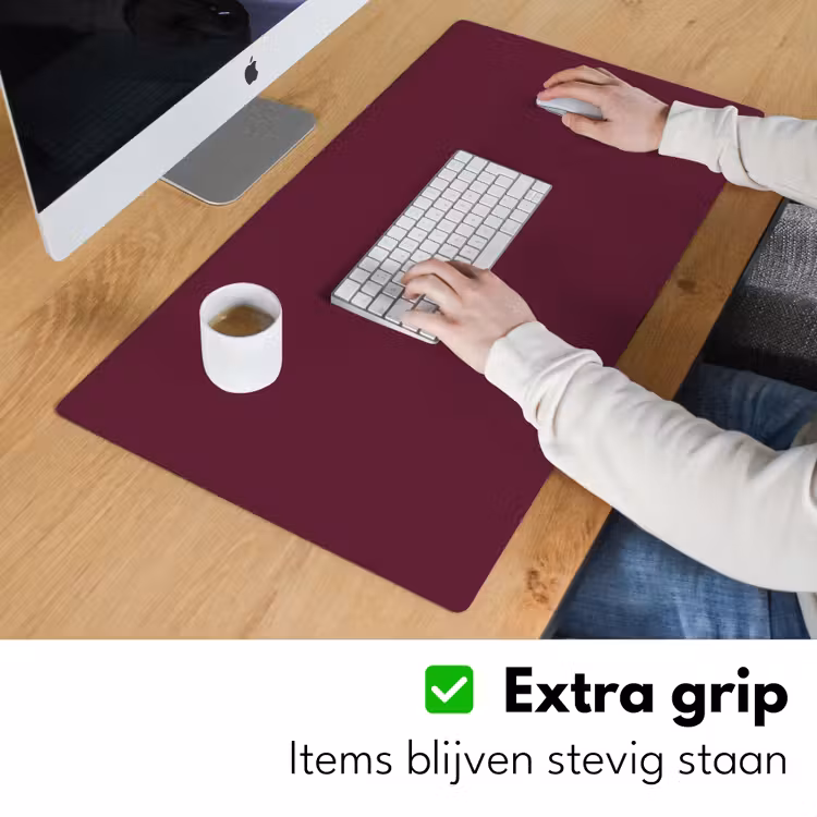 Deep - Plum - Paars Muismat XXL klein 681 -sfeer3