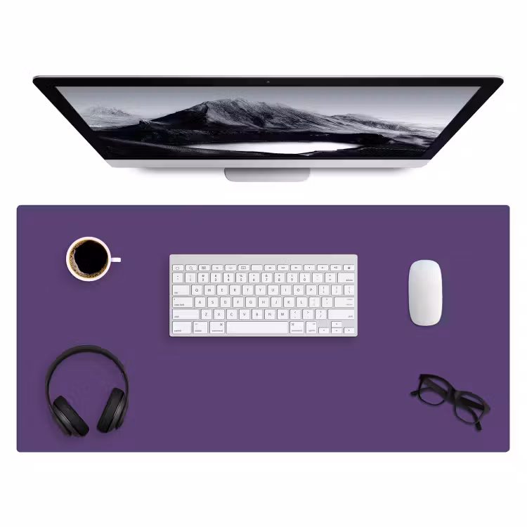 Deep - Plum - Paars Muismat XXL klein 681 -3d