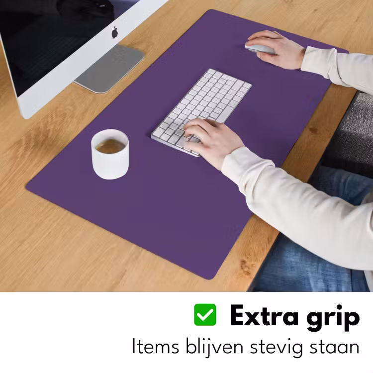 Deep - Plum - Paars Muismat XXL klein 681 -sfeer3