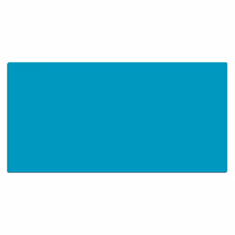 Deep - Turquoise - Turkoois Muismat XXL klein 681 -3d_leeg