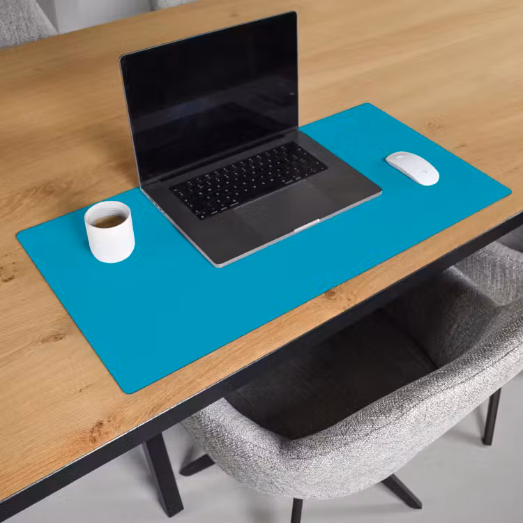 Deep - Turquoise - Turkoois Muismat XXL klein 681 -sfeer1