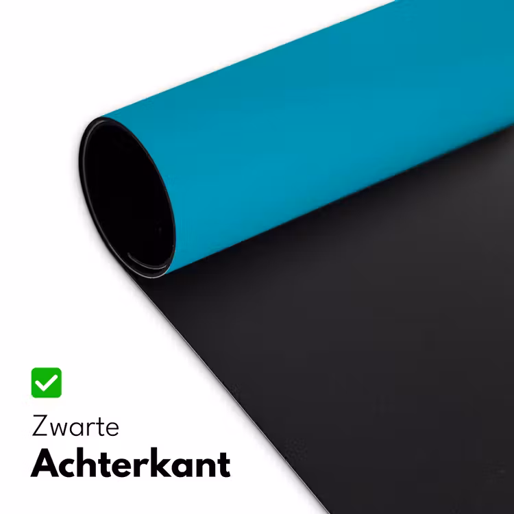 Deep - Turquoise - Turkoois Muismat XXL klein 681 -sfeer2