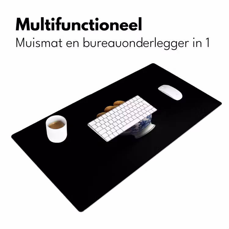 Delfts blauw - Bitterballen - Holland - Schaal Muismat XXL klein -sfeer4