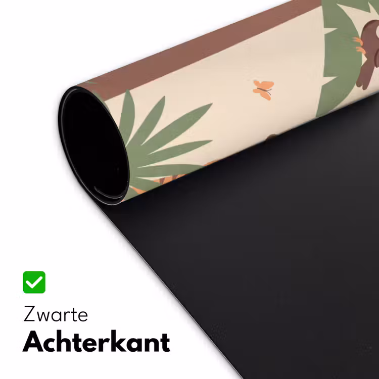 Dieren - Tropisch - Safari - Kleurrijk Muismat XXL klein -sfeer2
