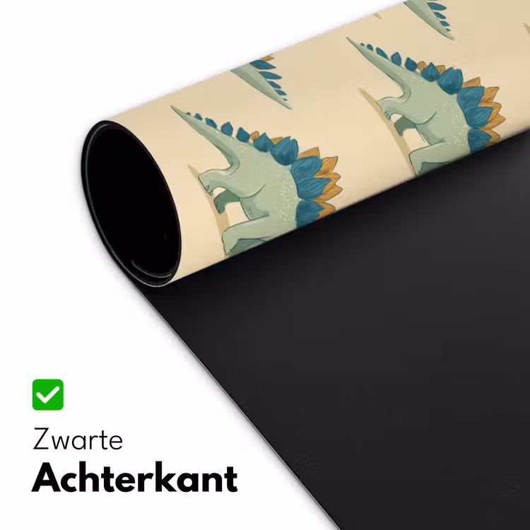 Dino - Patroon - Groen Muismat XXL klein 681 -sfeer2