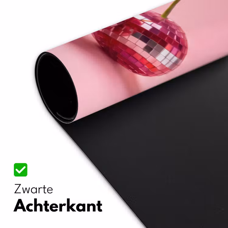 Disco - Kersen - Roze Muismat XXL klein -sfeer2