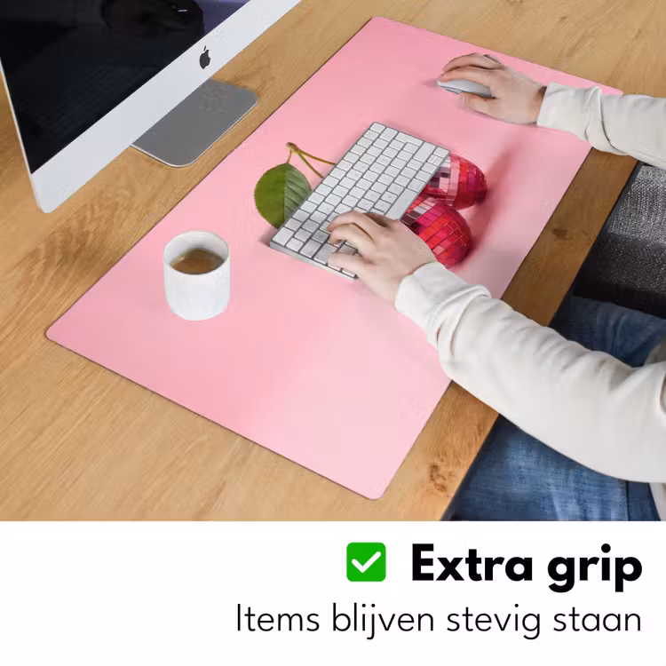 Disco - Kersen - Roze Muismat XXL klein -sfeer3