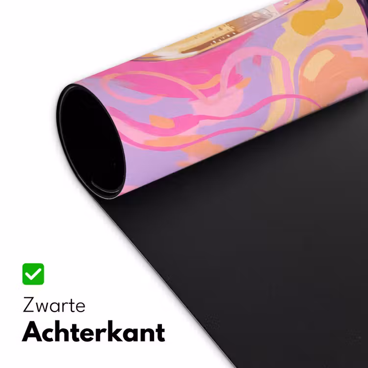 Drank - Inschenken - Feest - Abstract - Roze Muismat XXL klein -sfeer2