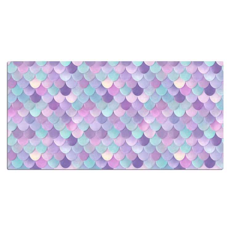 Dromerig - Zeemeermin - Pastel Muismat XXL klein 681 -3d_leeg