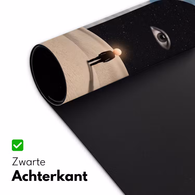 Bureau onderlegger - Droom - Woestijn - Oog - Droom - Woestijn - Oog Muismat XXL klein
