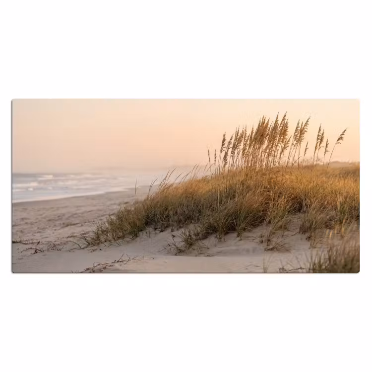 Duinlandschap - Zonsondergang - Strand Muismat XXL klein -3d_leeg