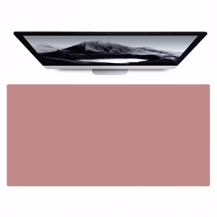 Dusty - Rose - Roze Muismat XXL klein 681 -zzz3d