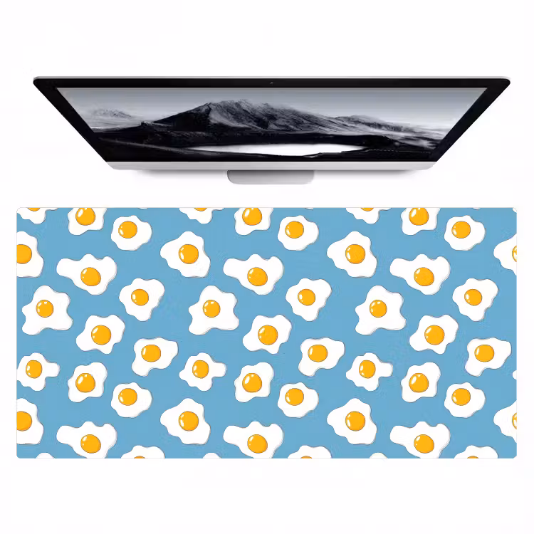 Eieren - Dooiers - Blauw Muismat XXL klein 681 -zzz3d