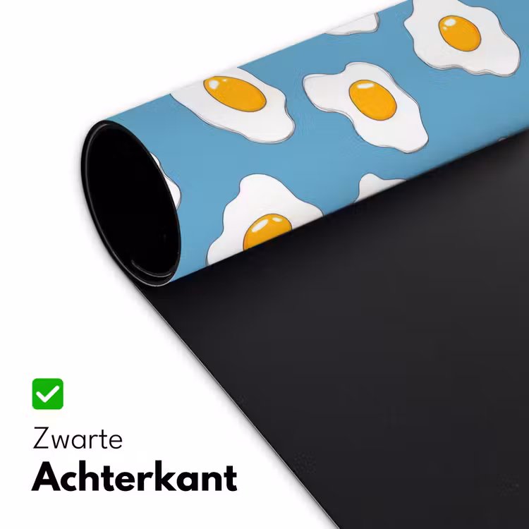 Eieren - Dooiers - Blauw Muismat XXL klein 681 -sfeer2
