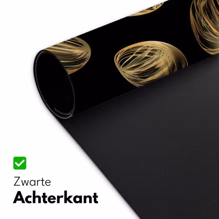 Eieren - Goud - Patroon Muismat XXL klein -sfeer2