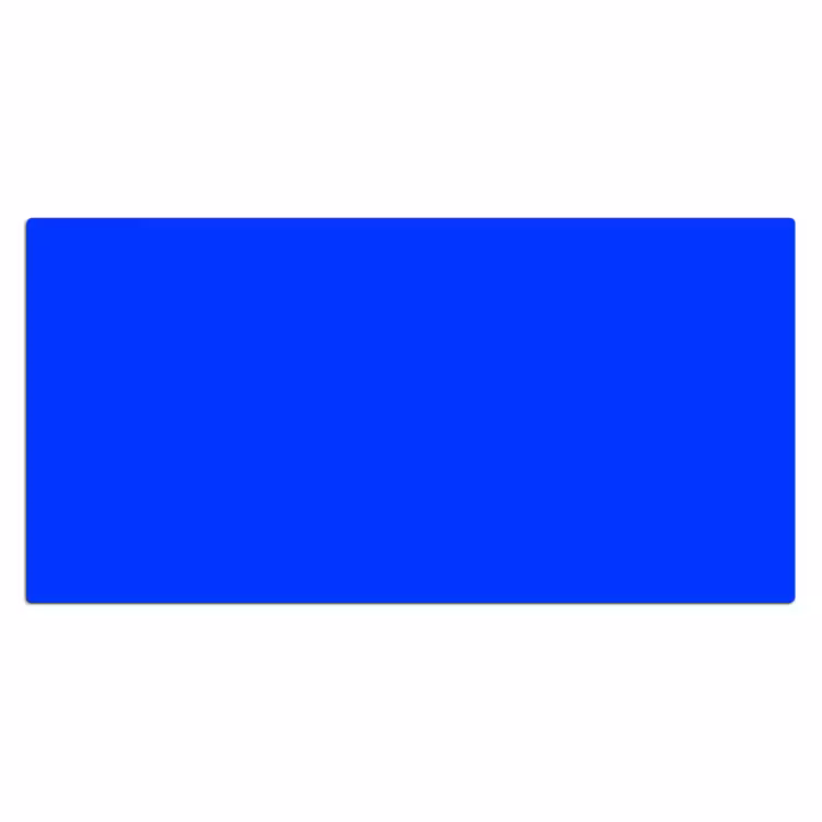 Electric - Blue - Blauw Muismat XXL klein 681 -3d_leeg