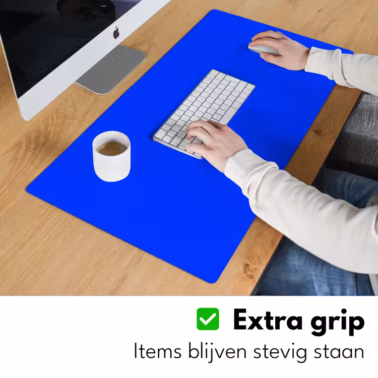 Electric - Blue - Blauw Muismat XXL klein 681 -sfeer3