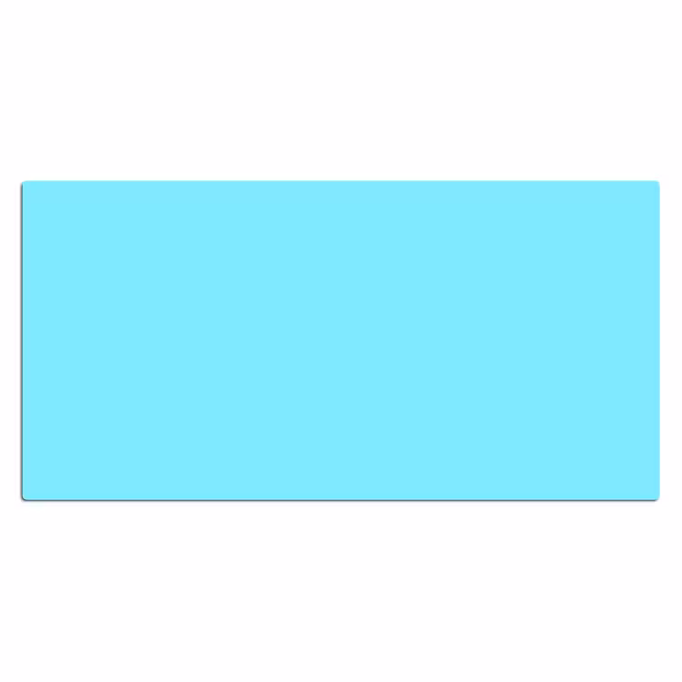 Electric - Cyan - Blauw Muismat XXL klein 681 -3d_leeg