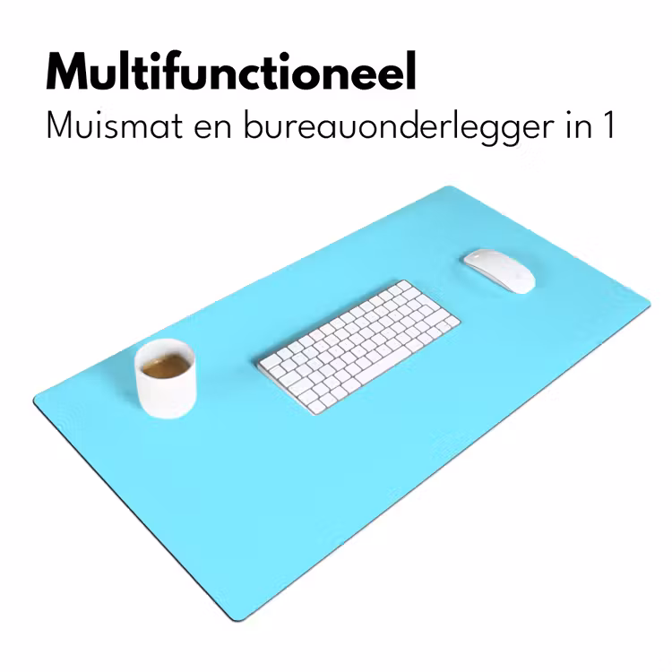 Electric - Cyan - Blauw Muismat XXL klein 681 -sfeer4