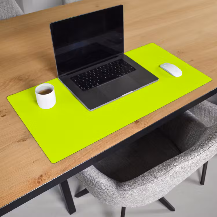 Electric - Lemon - Geel Muismat XXL klein 681 -sfeer1