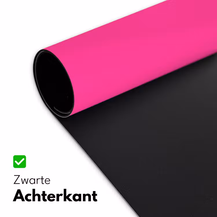 Electric - Magenta - Roze Muismat XXL klein 681 -sfeer2