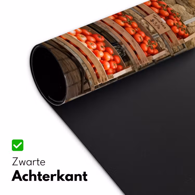Bureau onderlegger - Eten - Markt - Vers - Eten - Markt - Vers Muismat XXL klein