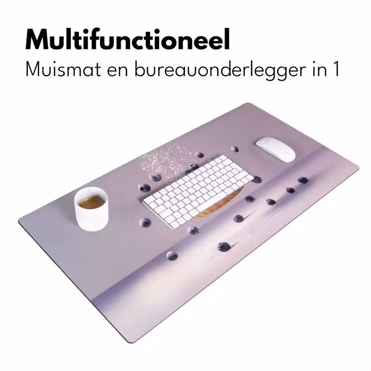 Eten - Taart - Bessen - Blauw Muismat XXL klein -sfeer4