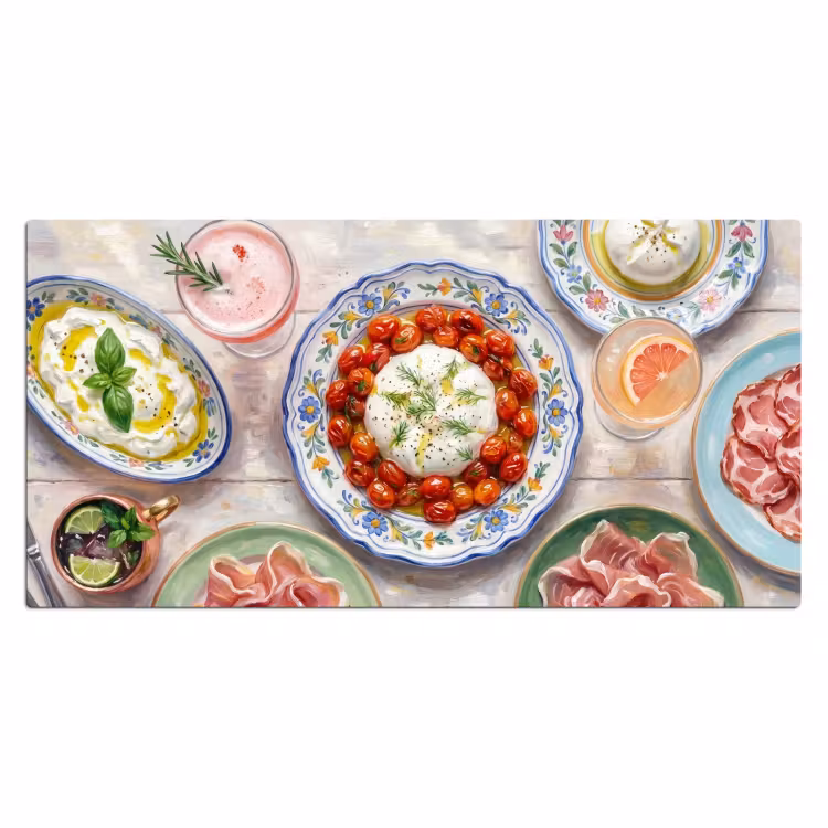 Eten - Tafel - Divers - Modern Muismat XXL klein -3d_leeg