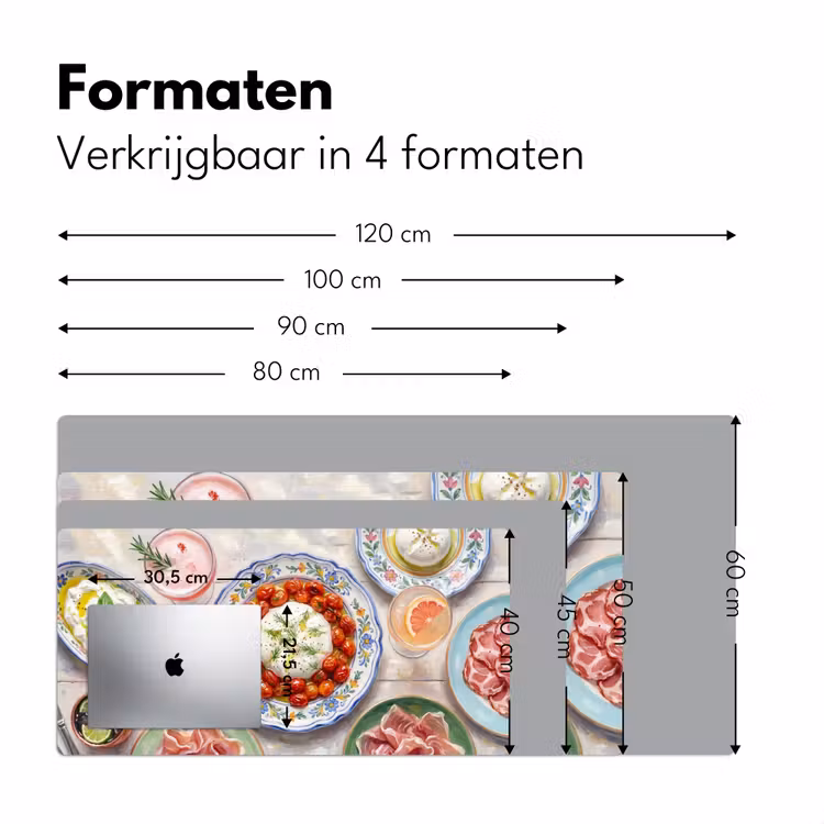 Eten - Tafel - Divers - Modern Muismat XXL klein -sfeer5