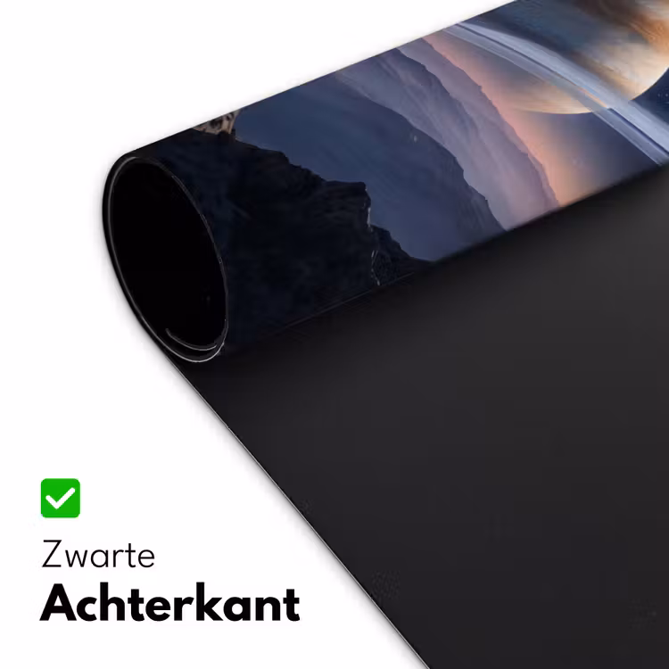 Fantasy - Kosmos - Landschap Muismat XXL klein -sfeer2