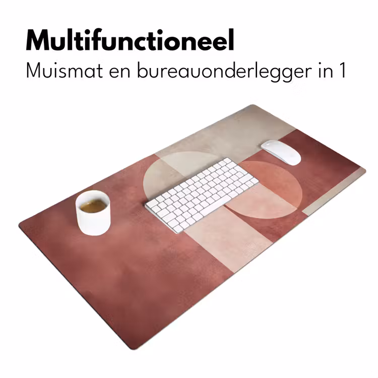Figuren - Abstract - Roze Muismat XXL klein -sfeer4