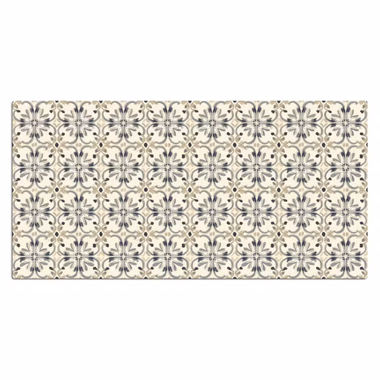 Floraal - Patroon - Kleurrijk Muismat XXL klein 681 -3d_leeg
