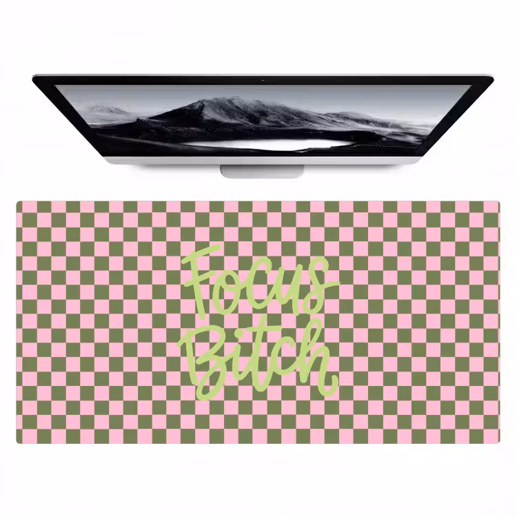Focus - Vakken - Roze Muismat XXL klein -zzz3d