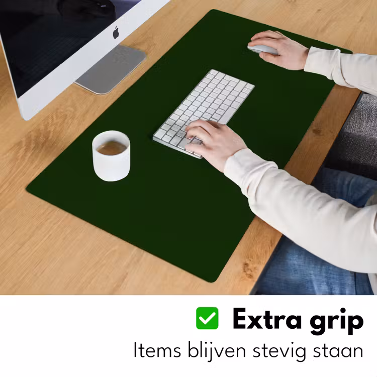 Forest - Green - Groen Muismat XXL klein 681 -sfeer3