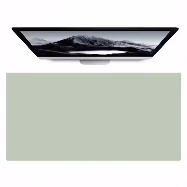 Frosted - Mint - Groen Muismat XXL klein 681 -zzz3d