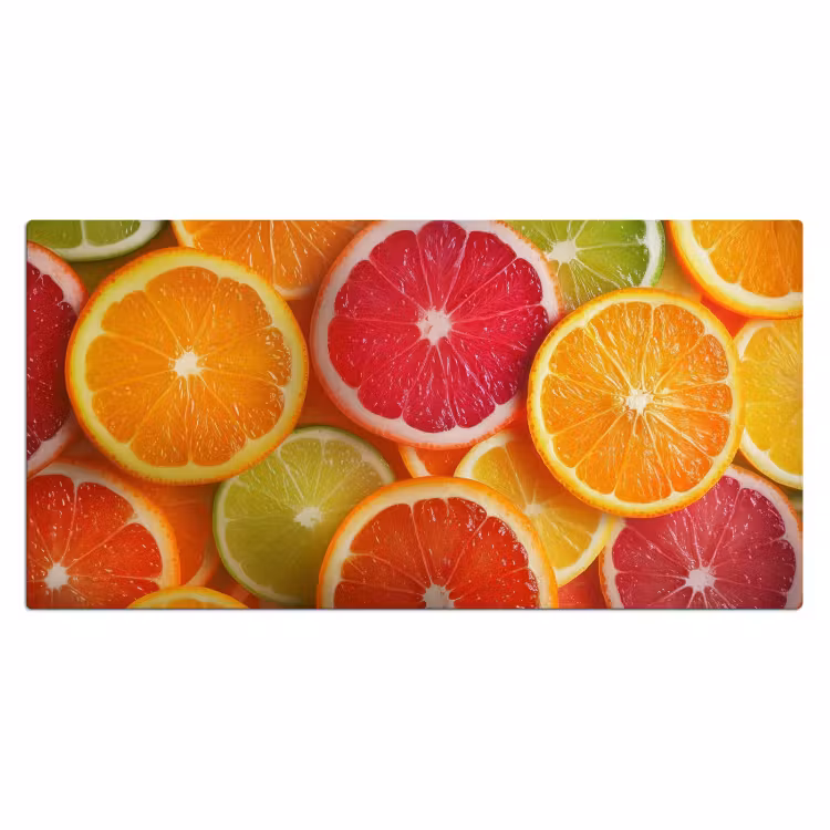 Fruit - Kleurrijk - Close up Muismat XXL klein -3d_leeg