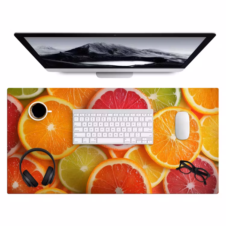 Fruit - Kleurrijk - Close up Muismat XXL klein -3d