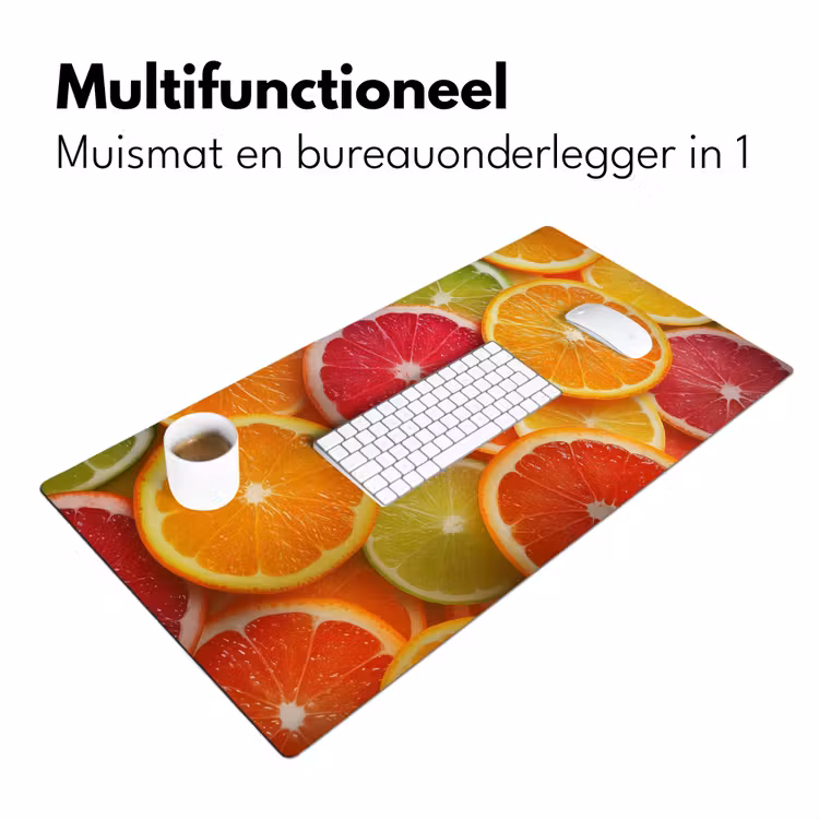Fruit - Kleurrijk - Close up Muismat XXL klein -sfeer4