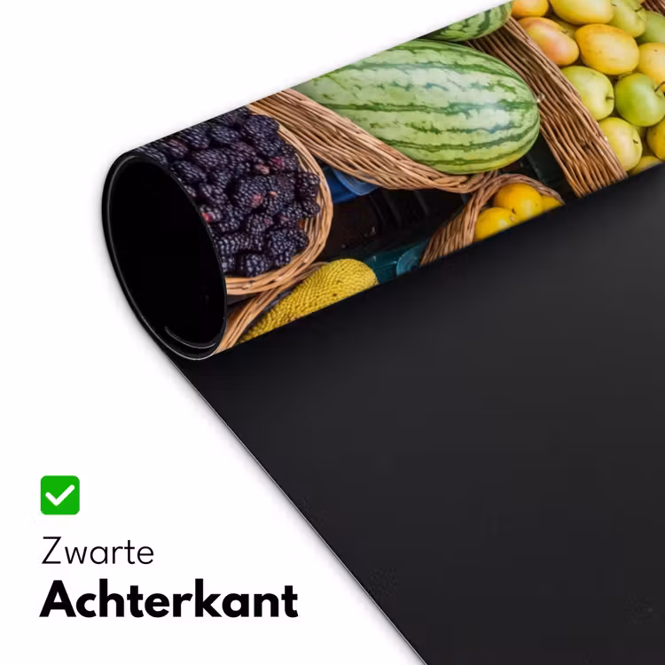 Bureau onderlegger - Fruit - Markt - Kleurrijk - Fruit - Markt - Kleurrijk Muismat XXL klein