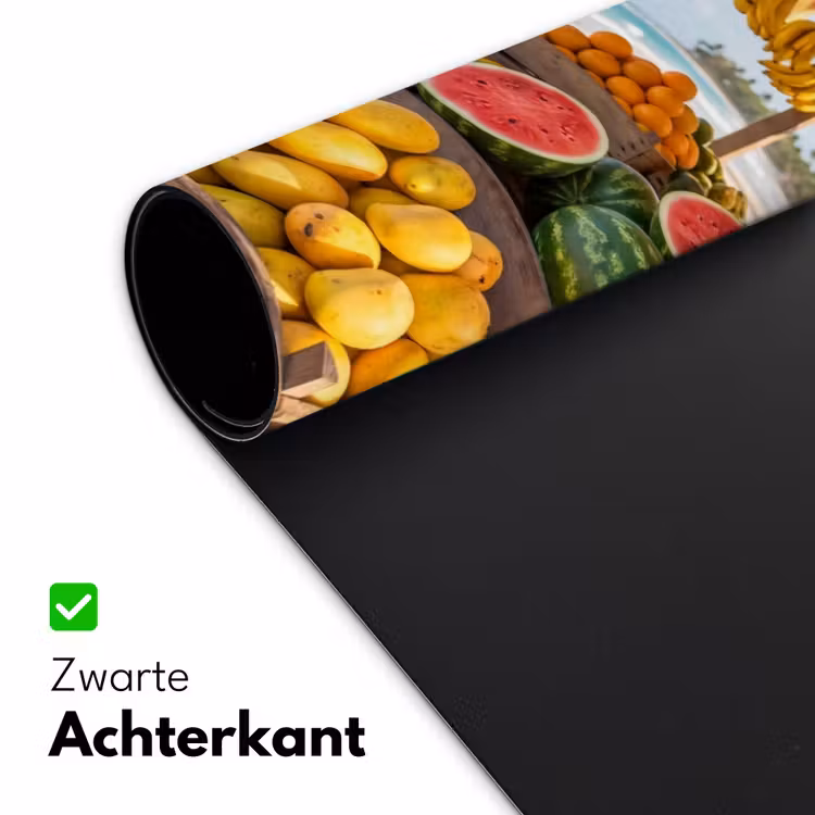 Bureau onderlegger - Fruit - Strand - Tropisch - Fruit - Strand - Tropisch Muismat XXL klein